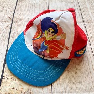 Girls Wonder Woman Hat One Size Fits Most